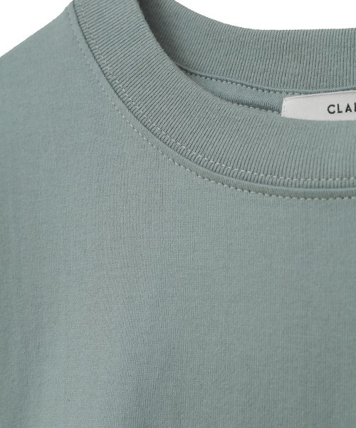 CLANE(クラネ)の「BACK FRILL T-SHIRT(Tシャツ/カットソー・レディース・ホワイト/ベージュ/ブルー/ブラック・1/2)」の6枚目の写真