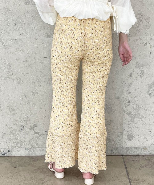 apres jour（アプレジュール）の「花柄イージーパンツ【ZOZOTOWN限定アイテム】（その他パンツ・レディース・ブルー系その他/ピンク系その他/イエロー系その他・SMALL/MEDIUM/X-LARGE）」の8枚目の写真