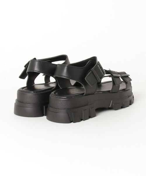 Figments(フィグメンツ)の「ベルトサンダル(サンダル・レディース・ブラック/ホワイト・SMALL/MEDIUM)」の13枚目の写真