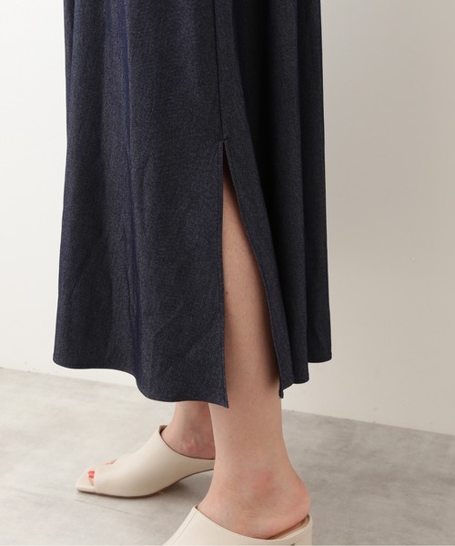 NATURAL BEAUTY BASIC（ナチュラルビューティーベーシック）の「ラッフルワンピース（ワンピース・レディース・レッド系その他/ネイビー・MEDIUM/SMALL）」の10枚目の写真