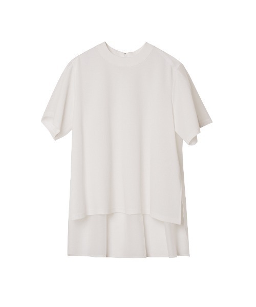 ルシェルブルー　カットソー LE CIEL BLEU（ルシェルブルー）の「Back Sheer Tee（Tシャツ