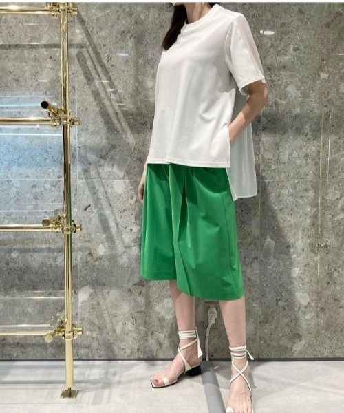 セール】Back Sheer Tee（Tシャツ/カットソー）｜LE CIEL BLEU