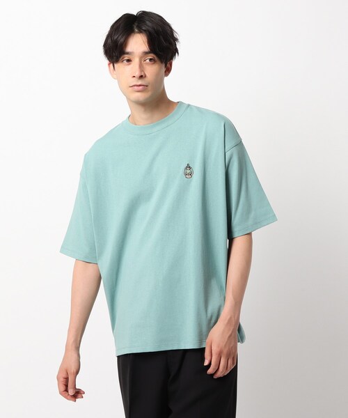 THE SHOP TK （ザ ショップ ティーケー ）の「◆ランタンプリントTシャツ（Tシャツ/カットソー・メンズ・ライトグリーン/オフホワイト/ベージュ・02/03/04）」の8枚目の写真