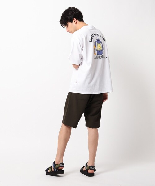 THE SHOP TK （ザ ショップ ティーケー ）の「◆ランタンプリントTシャツ（Tシャツ/カットソー・メンズ・ライトグリーン/オフホワイト/ベージュ・02/03/04）」の11枚目の写真