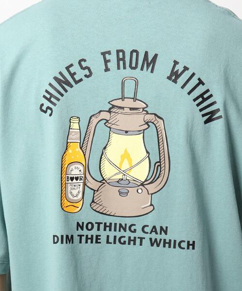 THE SHOP TK （ザ ショップ ティーケー ）の「◆ランタンプリントTシャツ（Tシャツ/カットソー・メンズ・ライトグリーン/オフホワイト/ベージュ・02/03/04）」の21枚目の写真