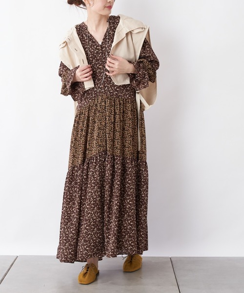 CIAOPANIC TYPY（チャオパニックティピー）の「ミリタリーショートベスト（ベスト・レディース・ベージュ/カーキ・ONE SIZE）」の8枚目の写真