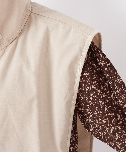 CIAOPANIC TYPY（チャオパニックティピー）の「ミリタリーショートベスト（ベスト・レディース・ベージュ/カーキ・ONE SIZE）」の20枚目の写真