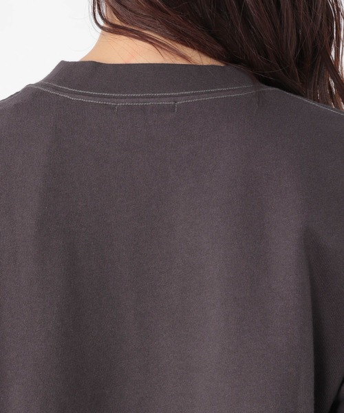 studio CLIP（スタディオクリップ）の「コットンボックスＴシャツ（Tシャツ/カットソー・レディース・スモーク/ラベンダー/オフホワイト/ベージュ・LARGE/MEDIUM）」の11枚目の写真