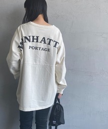 [MANHATTAN PORTAGE/マンハッタンポーテージ] ヘヴィーウェイト バックプリントロンT