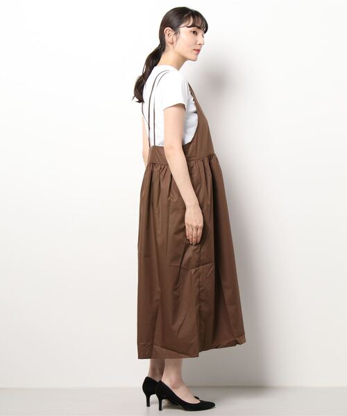 ehka sopo（エヘカソポ）の「キャミワンピース（ワンピース・レディース・ブラック/ブラウン/ミント・ﾌﾘ-）」の5枚目の写真