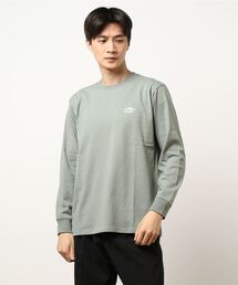 【OUTDOOR PRODUCTS/アウトドアプロダクツ】USAコットン CAMPモチーフバックプリントヘビーウェイトロンT