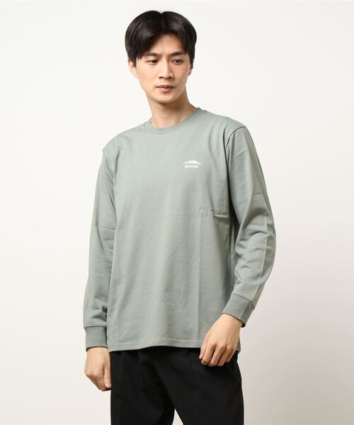 OUTDOOR PRODUCTS(アウトドアプロダクツ)の「【OUTDOOR PRODUCTS/アウトドアプロダクツ】USAコットン CAMPモチーフバックプリントヘビーウェイトロンT(Tシャツ/カットソー・メンズ・ホワイト/ブラック/カーキ/ホワイト系その他/グリーン系その他/ダークベージュ・MEDIUM/LARGE/X-LARGE)」の5枚目の写真