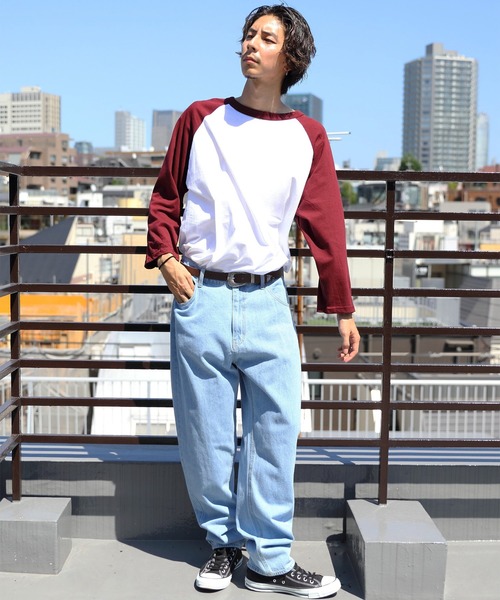 8(eight)(エイト)の「デニムワイドパンツ(デニムパンツ・メンズ・サックスブルー/ブルー/ワンウォッシュ/ホワイト系その他/サックスブルー系1/ブラック・MEDIUM/LARGE)」の19枚目の写真