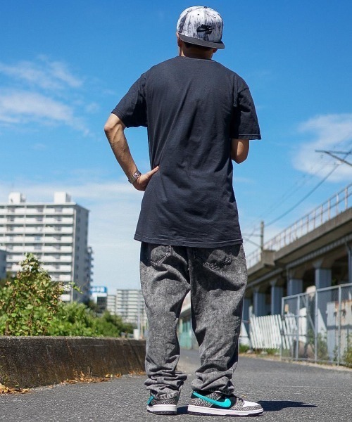 8(eight)(エイト)の「デニムワイドパンツ(デニムパンツ・メンズ・サックスブルー/ブルー/ワンウォッシュ/ホワイト系その他/サックスブルー系1/ブラック・MEDIUM/LARGE)」の13枚目の写真