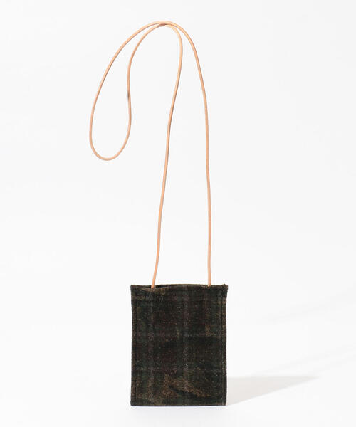 TOMORROWLAND （トゥモローランド）の「AMIACALVA プレイドカモ ポシェット（ボディバッグ/ウエストポーチ・メンズ・グリーン系その他4・FREE）」の5枚目の写真