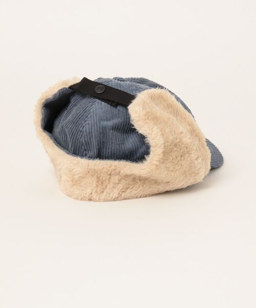 COLEMAN（コールマン）の「Coleman/コールマン　キッズコーデュロイフライトキャップ（キャップ・キッズ・ブルー/ピンク/ブラウン/ベージュ/ブラック/ネイビー/カーキ/レッド・53-55cm）」の9枚目の写真