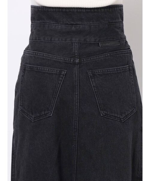 LAGUNAMOON（ラグナムーン）の「サイドプリーツデニムスカート（デニムスカート・レディース・ブラック/ブルー・SMALL/MEDIUM）」の18枚目の写真