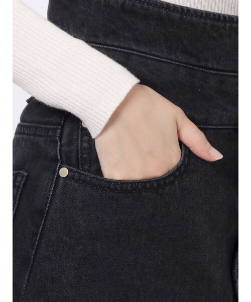 LAGUNAMOON（ラグナムーン）の「サイドプリーツデニムスカート（デニムスカート・レディース・ブラック/ブルー・SMALL/MEDIUM）」の19枚目の写真