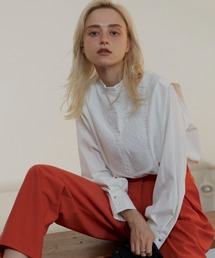 Aunt Marie's | デザインキルティングショルダータックブラウス(シャツ/ブラウス)