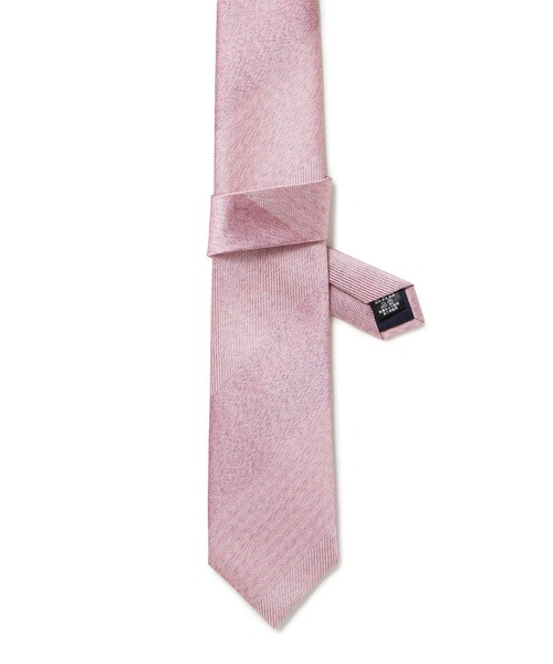 Cricket（クリケット）の「[クリケット] Cricket 6色メランジ 無地 ネクタイ トレ（ネクタイ・メンズ・チャコールグレー/ダークブラウン/ネイビー/ダークパープル/ロイヤルブルー/ワイン/イエロー/グリーン/ピンク/ラベンダー/サックスブルー系・FREE）」の10枚目の写真