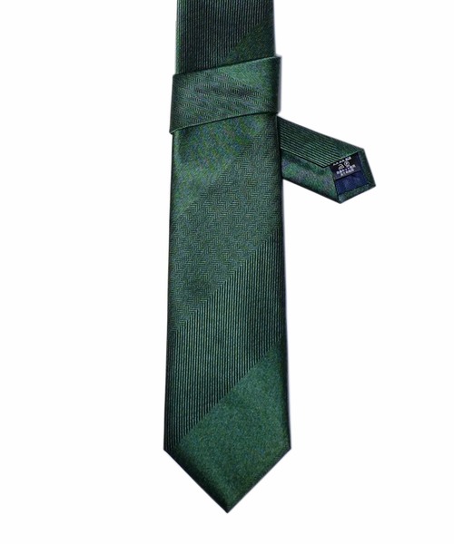 Cricket（クリケット）の「[クリケット] Cricket 6色メランジ 無地 ネクタイ トレ（ネクタイ・メンズ・チャコールグレー/ダークブラウン/ネイビー/ダークパープル/ロイヤルブルー/ワイン/イエロー/グリーン/ピンク/ラベンダー/サックスブルー系・FREE）」の4枚目の写真