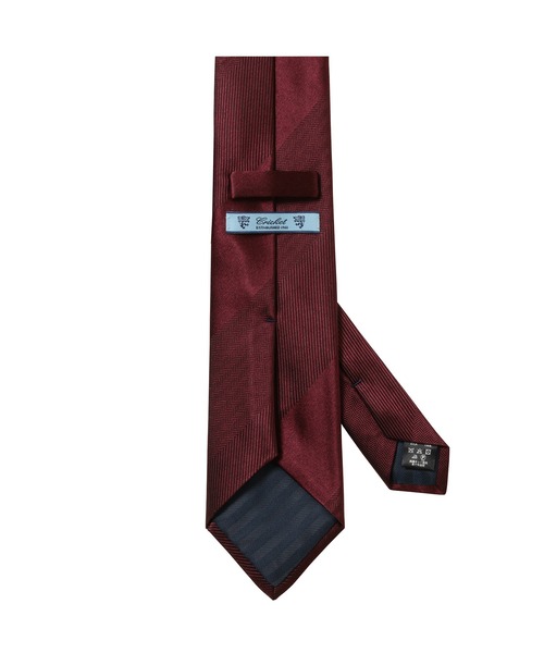 Cricket（クリケット）の「[クリケット] Cricket 6色メランジ 無地 ネクタイ トレ（ネクタイ・メンズ・チャコールグレー/ダークブラウン/ネイビー/ダークパープル/ロイヤルブルー/ワイン/イエロー/グリーン/ピンク/ラベンダー/サックスブルー系・FREE）」の12枚目の写真