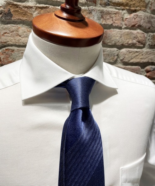 Cricket（クリケット）の「[クリケット] Cricket 6色メランジ 無地 ネクタイ トレ（ネクタイ・メンズ・チャコールグレー/ダークブラウン/ネイビー/ダークパープル/ロイヤルブルー/ワイン/イエロー/グリーン/ピンク/ラベンダー/サックスブルー系・FREE）」の16枚目の写真