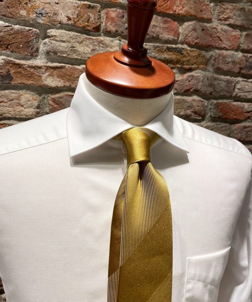 Cricket（クリケット）の「[クリケット] Cricket 6色メランジ 無地 ネクタイ トレ（ネクタイ・メンズ・チャコールグレー/ダークブラウン/ネイビー/ダークパープル/ロイヤルブルー/ワイン/イエロー/グリーン/ピンク/ラベンダー/サックスブルー系・FREE）」の20枚目の写真