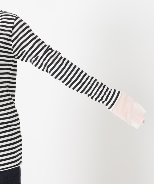 タグ付き新品☆SLOBEIENA レイヤードスリーブロンTEE ホワイト SLOBE