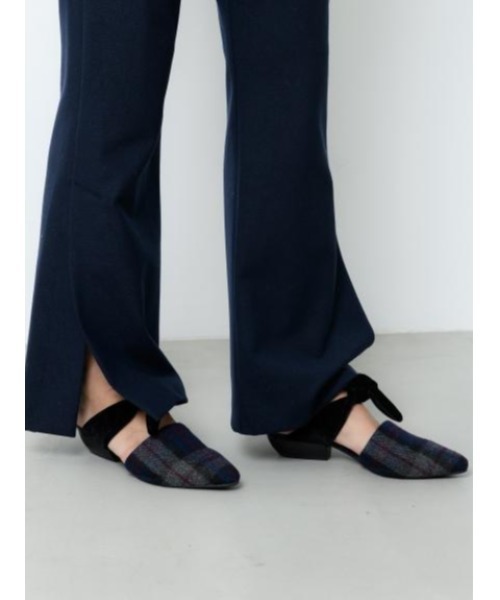 F-TROUPE（エフトゥループ）の「F-TROUPE WESTERN SANDAL  SA033 TARTAN（サンダル・レディース・レッド/ブルー・39/36/37/38）」の2枚目の写真