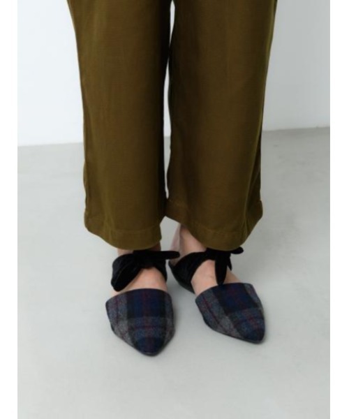 F-TROUPE（エフトゥループ）の「F-TROUPE WESTERN SANDAL  SA033 TARTAN（サンダル・レディース・レッド/ブルー・39/36/37/38）」の5枚目の写真