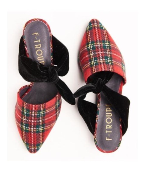 F-TROUPE（エフトゥループ）の「F-TROUPE WESTERN SANDAL  SA033 TARTAN（サンダル・レディース・レッド/ブルー・39/36/37/38）」の12枚目の写真