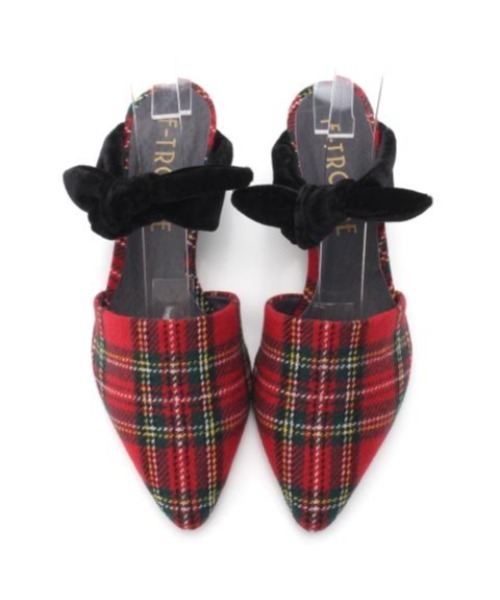 F-TROUPE（エフトゥループ）の「F-TROUPE WESTERN SANDAL  SA033 TARTAN（サンダル・レディース・レッド/ブルー・39/36/37/38）」の6枚目の写真