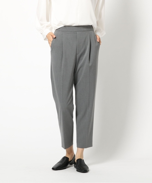 THE SHOP TK (ザ ショップ ティーケー )の「◆【美forパンツ】テーパードパンツ(スーツパンツ・レディース・チャコールグレー/オリーブ/ブルー/ブラック系・11/10/13/14/12)」の6枚目の写真