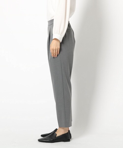 THE SHOP TK (ザ ショップ ティーケー )の「◆【美forパンツ】テーパードパンツ(スーツパンツ・レディース・チャコールグレー/オリーブ/ブルー/ブラック系・11/10/13/14/12)」の8枚目の写真