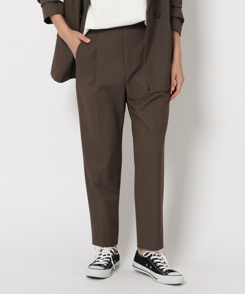 THE SHOP TK (ザ ショップ ティーケー )の「◆【美forパンツ】テーパードパンツ(スーツパンツ・レディース・チャコールグレー/オリーブ/ブルー/ブラック系・11/10/13/14/12)」の21枚目の写真