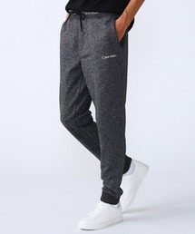 ヘザー ロゴ スウェットパンツ