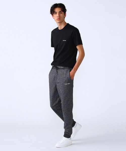 Calvin Klein（カルバン・クライン）の「ヘザー ロゴ スウェットパンツ（その他パンツ・メンズ・ブラック・S/M/L）」の2枚目の写真