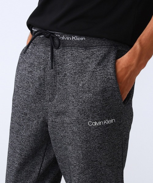 Calvin Klein（カルバン・クライン）の「ヘザー ロゴ スウェットパンツ（その他パンツ・メンズ・ブラック・S/M/L）」の4枚目の写真