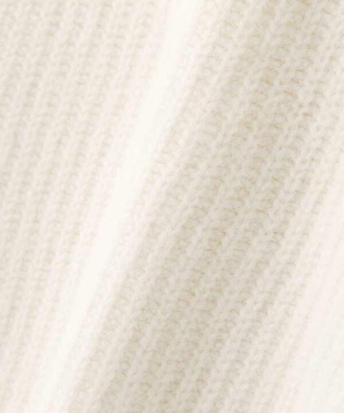 N.(N. Natural Beauty Basic)(エヌエヌナチュラルビューティーベーシック)の「◆ウォッシャブルフォックス混ハイネックニット(ニット/セーター・レディース・ネイビー/アイボリー/モカ/ピンク・MEDIUM)」の21枚目の写真