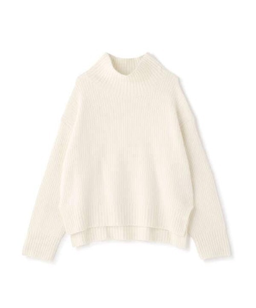 N.(N. Natural Beauty Basic)(エヌエヌナチュラルビューティーベーシック)の「◆ウォッシャブルフォックス混ハイネックニット(ニット/セーター・レディース・ネイビー/アイボリー/モカ/ピンク・MEDIUM)」の20枚目の写真