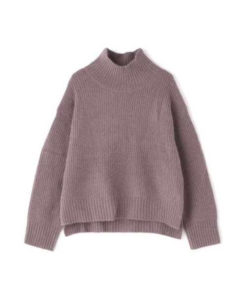 N.(N. Natural Beauty Basic)(エヌエヌナチュラルビューティーベーシック)の「◆ウォッシャブルフォックス混ハイネックニット(ニット/セーター・レディース・ネイビー/アイボリー/モカ/ピンク・MEDIUM)」の22枚目の写真