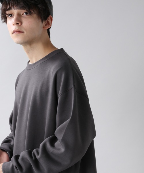 RAGEBLUE（レイジブルー）の「ダンボール/スソZIPストレッチクルー/214701（スウェット・メンズ・ホワイト/ライトブルー/ブラック/ダークグレー/キャメル・MEDIUM/LARGE）」の11枚目の写真