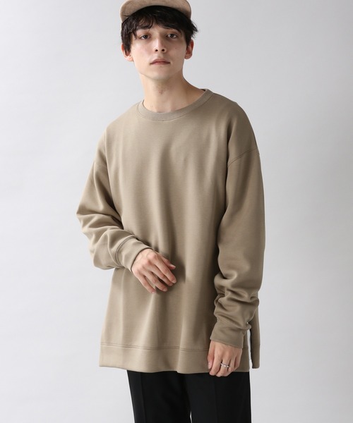 RAGEBLUE（レイジブルー）の「ダンボール/スソZIPストレッチクルー/214701（スウェット・メンズ・ホワイト/ライトブルー/ブラック/ダークグレー/キャメル・MEDIUM/LARGE）」の19枚目の写真