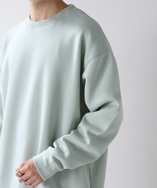 RAGEBLUE（レイジブルー）の「ダンボール/スソZIPストレッチクルー/214701（スウェット・メンズ・ホワイト/ライトブルー/ブラック/ダークグレー/キャメル・MEDIUM/LARGE）」の20枚目の写真