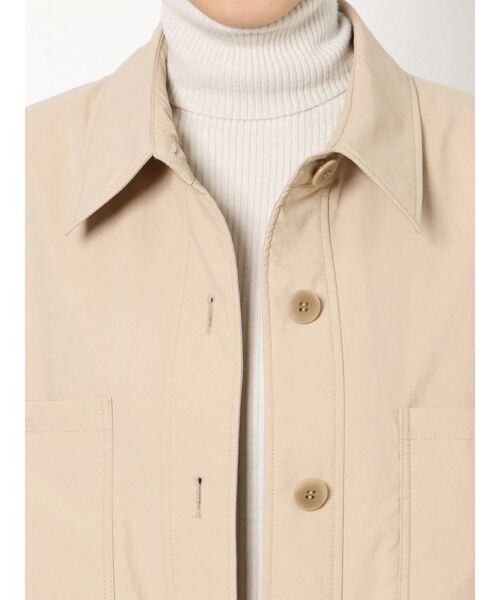 LAGUNAMOON（ラグナムーン）の「CPOジャケット（ステンカラーコート・レディース・ホワイト/ベージュ/ブラック・FREE）」の22枚目の写真