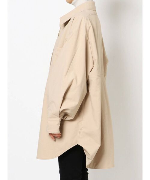 LAGUNAMOON（ラグナムーン）の「CPOジャケット（ステンカラーコート・レディース・ホワイト/ベージュ/ブラック・FREE）」の10枚目の写真