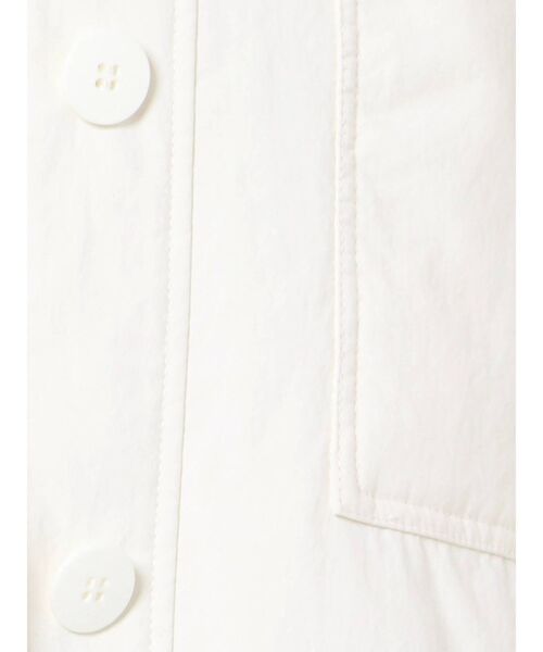 LAGUNAMOON（ラグナムーン）の「CPOジャケット（ステンカラーコート・レディース・ホワイト/ベージュ/ブラック・FREE）」の11枚目の写真