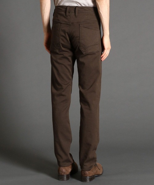 HIDEAWAYS NICOLE(ハイダウェイニコル)の「ヨコクロサテンストレッチ裏起毛パンツ(その他パンツ・メンズ・ブラック/オフホワイト/カーキ/モカ・SMALL/MEDIUM/LARGE/X-LARGE)」の8枚目の写真