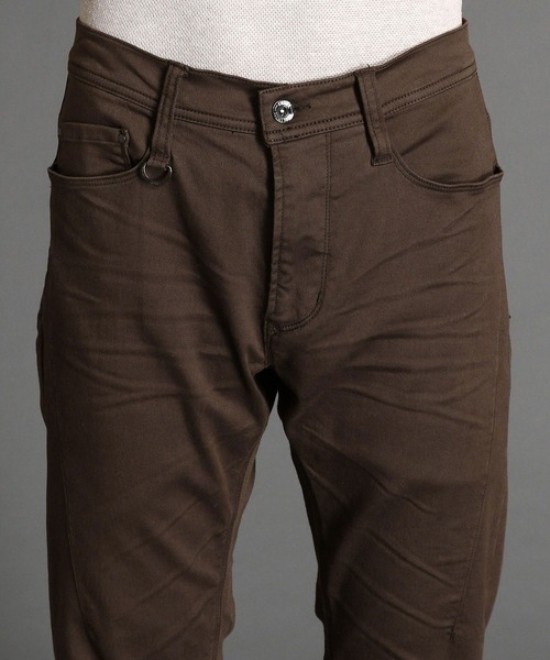 HIDEAWAYS NICOLE(ハイダウェイニコル)の「ヨコクロサテンストレッチ裏起毛パンツ(その他パンツ・メンズ・ブラック/オフホワイト/カーキ/モカ・SMALL/MEDIUM/LARGE/X-LARGE)」の15枚目の写真